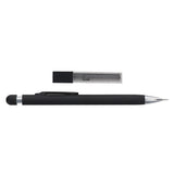 Bolton Round Clicker Black Clutch Pencil With Lead Refill In Acrylic Gift Box