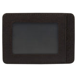 Genuine African Leather Dark Brown Card And ID Holder