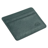 Genuine African Leather Midnight Blue Card And ID Holder