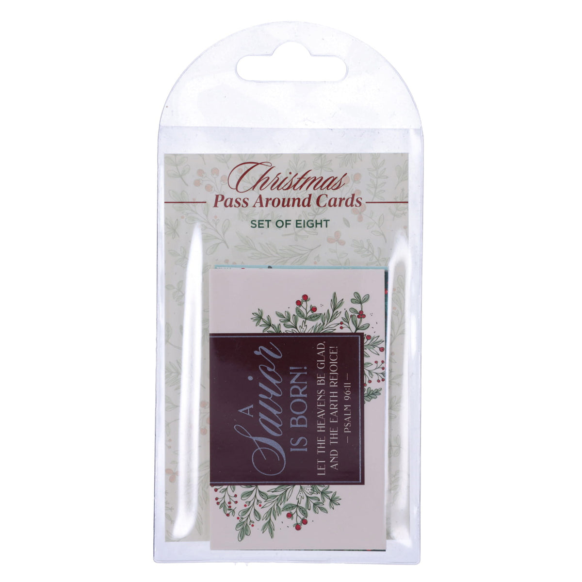 Christmas Pass Around Cards Set Of 8