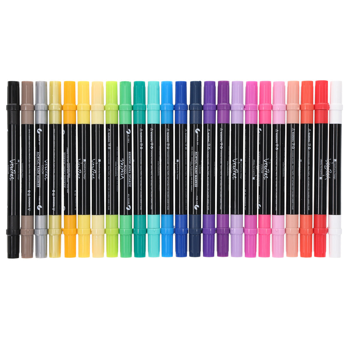 Veritas Twenty Four-Piece Acrylic Paint Marker Set – Christian Art