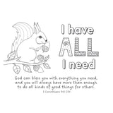 Jesus Loves Me … and Other Things the Bible says about Me Coloring Boxed Cards