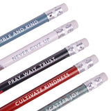 Abstract Watercolor Tub of 50 Pencils