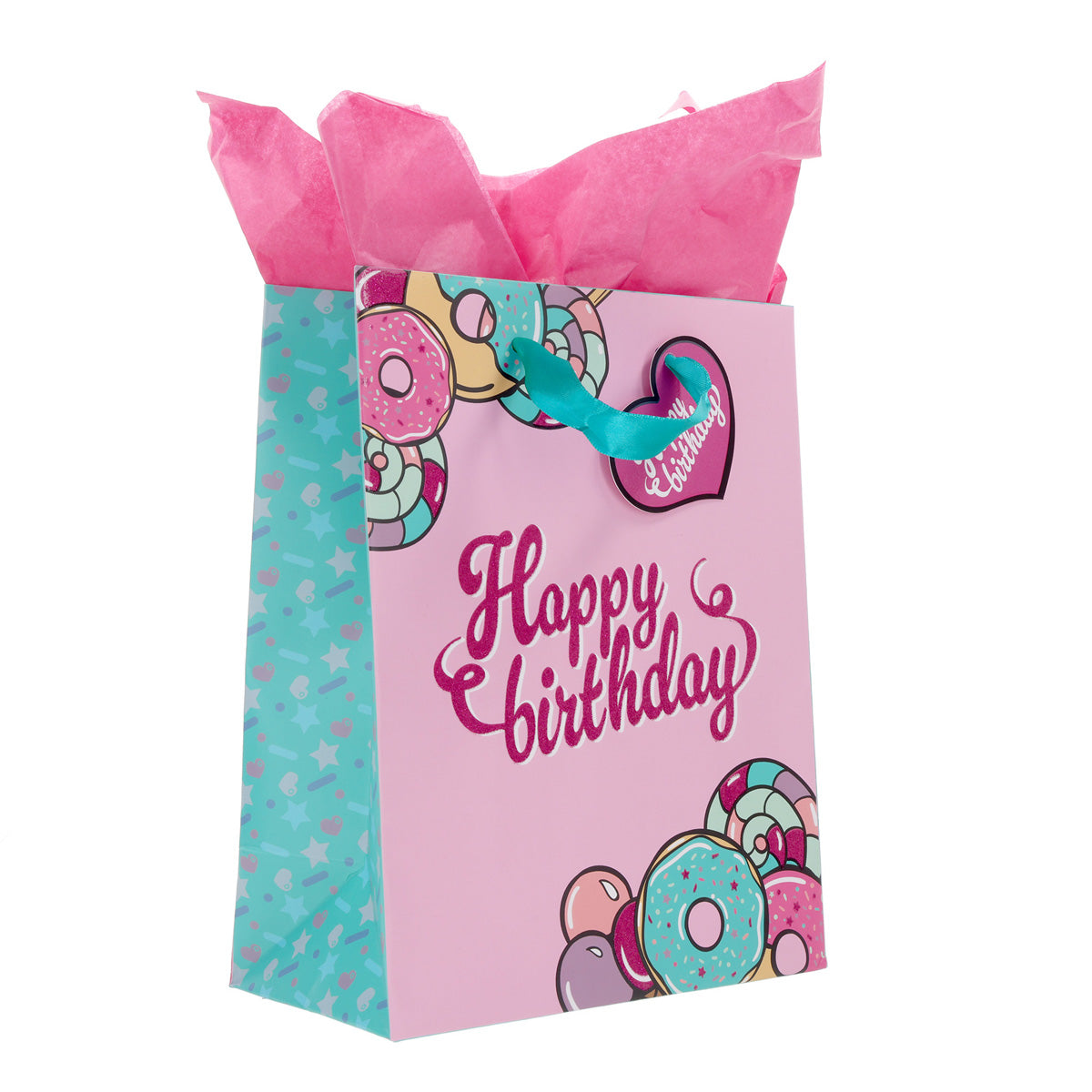 Rejoice in the Lord Always - Happy Birthday Medium Gift Bag with Gift Tag
