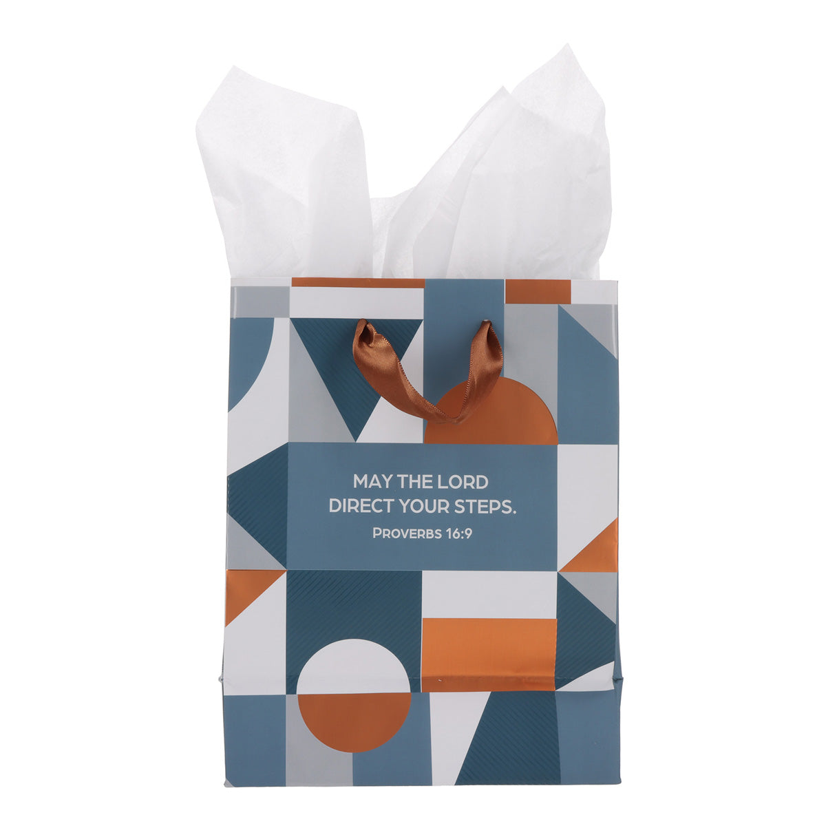 May the Lord Direct Your Steps - Happy Birthday Medium Gift Bag with Gift Tag