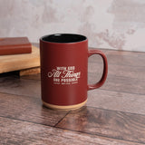 With God All Things Are Possible Ceramic Mug
