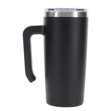 Man of God Black Stainless Steel Travel Mug with Handle
