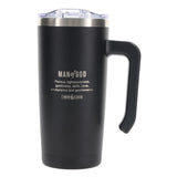 Man of God Black Stainless Steel Travel Mug with Handle