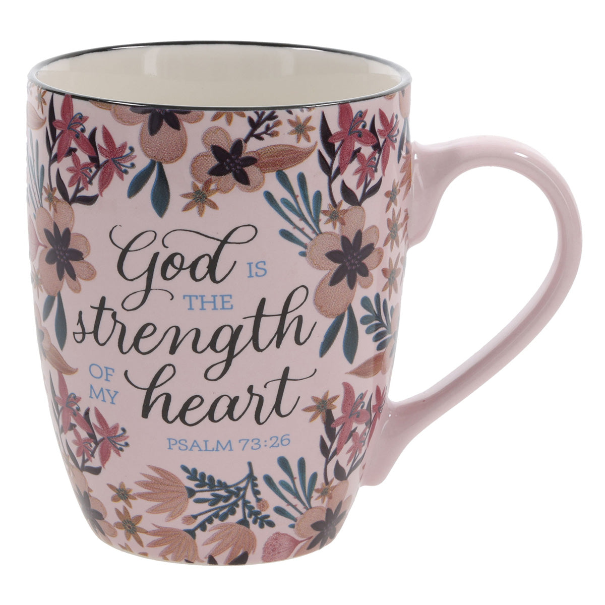 God Is the Strength of My Heart Ceramic Mug