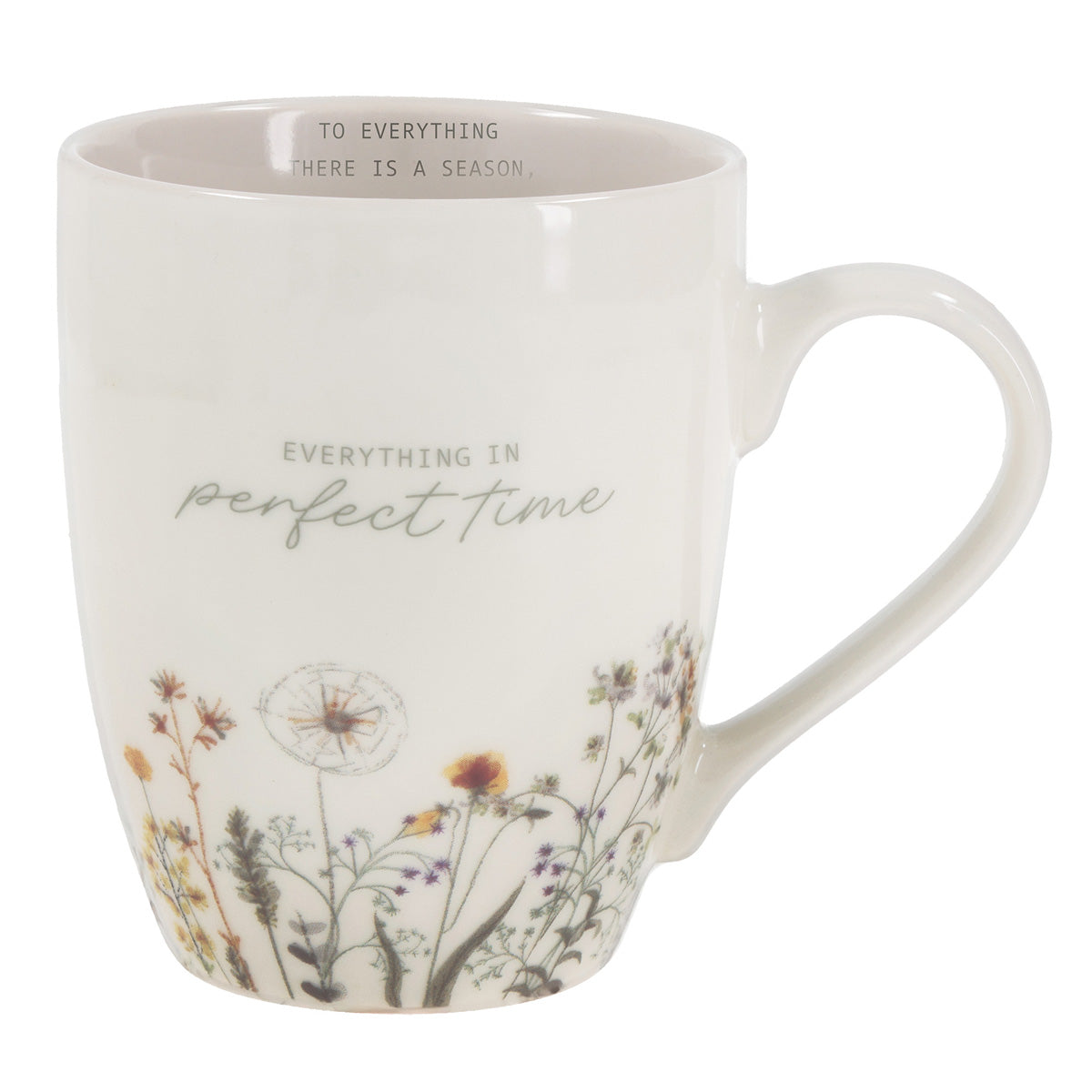 Everything in Perfect Time Ceramic Mug