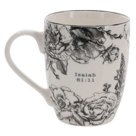 Bloom with Grace Ceramic Mug