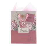 Genade in Oorvloed Fynbos Afrikaans Medium Gift Bag with Gift Tag
