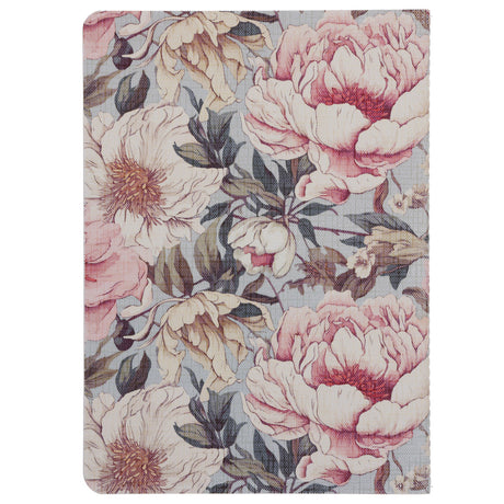 Be Strong and Courageous Floral Notebook