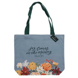 Joy Comes in the Morning Canvas Tote Bag