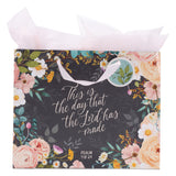 This Is the Day That the Lord Has Made Large Landscape Gift Bag with Gift Tag