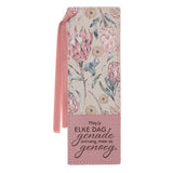 Mag Jy Elke Dag Genade Ontvang, Meer As Genoeg Afrikaans Faux Leather Bookmark