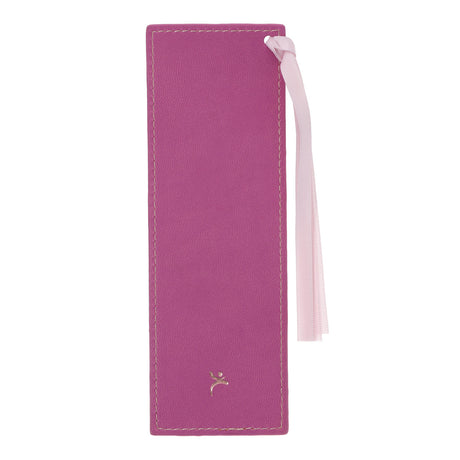 Rooted and Established in Love Faux Leather Bookmark