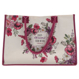 Beauty Blossoms from Within Canvas Tote Bag