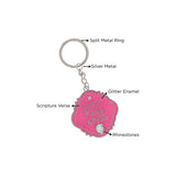 Daughter of the King of Kings Epoxy and Metal Key Ring