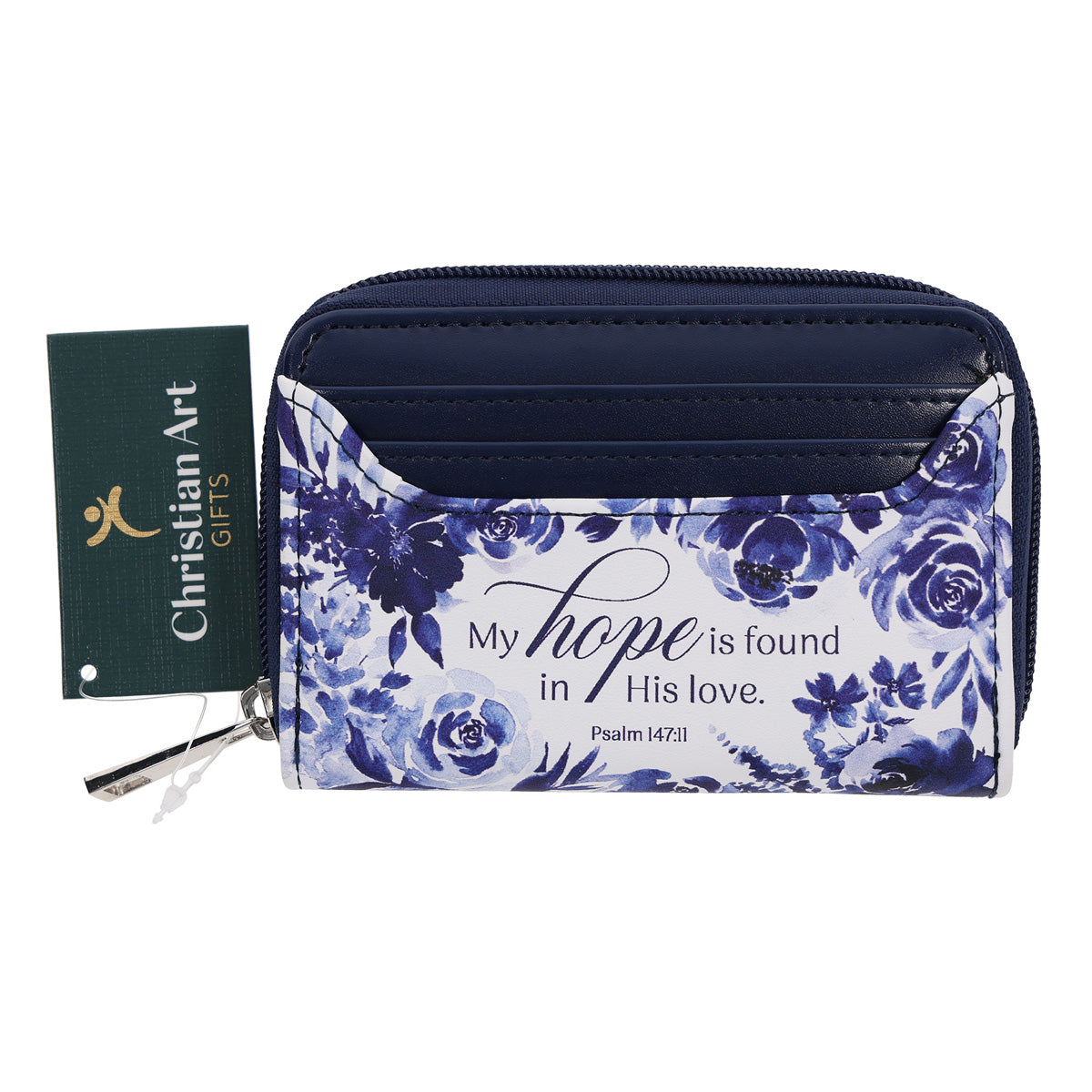 My Hope Is Found in His Love Faux Leather Woman's Wallet