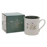 Be Still Ceramic Mug with Green Interior