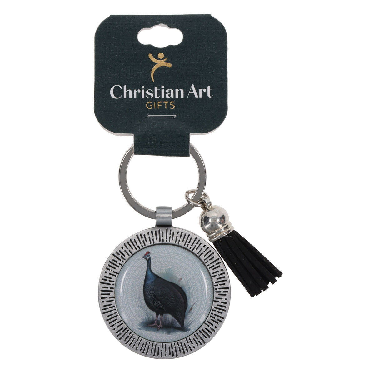 Sy Troue Liefde Vul die Aarde Afrikaans Epoxy Metal Key Ring
