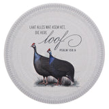 Laat Alles Wat Asem Het die Here Loof Afrikaans Ceramic Trivet