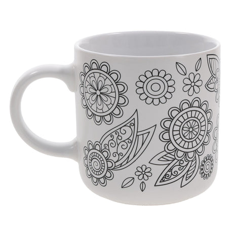 In Him Our Hearts Rejoice Ceramic Coloring Mug