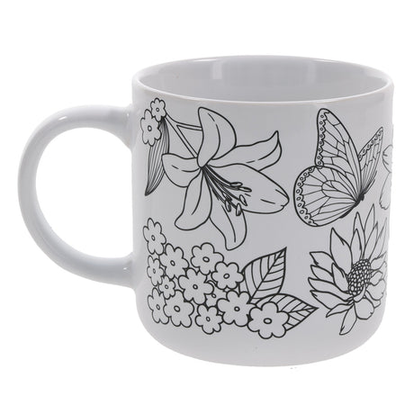 Amazing Grace Ceramic Coloring Mug
