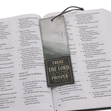 Trust in the Lord and Do Good Faux Leather Bookmark