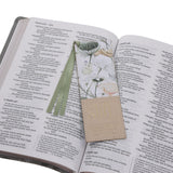 Be Still Faux Leather Bookmark