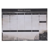 A4 Weekly Desk Planner - Commit Everything You Do to the Lord