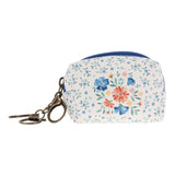 Loof die Here Want Hy Is Goed Afrikaans Key Ring with Faux Leather Pouch