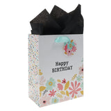 Happy Birthday Medium Gift Bag with Gift Tag