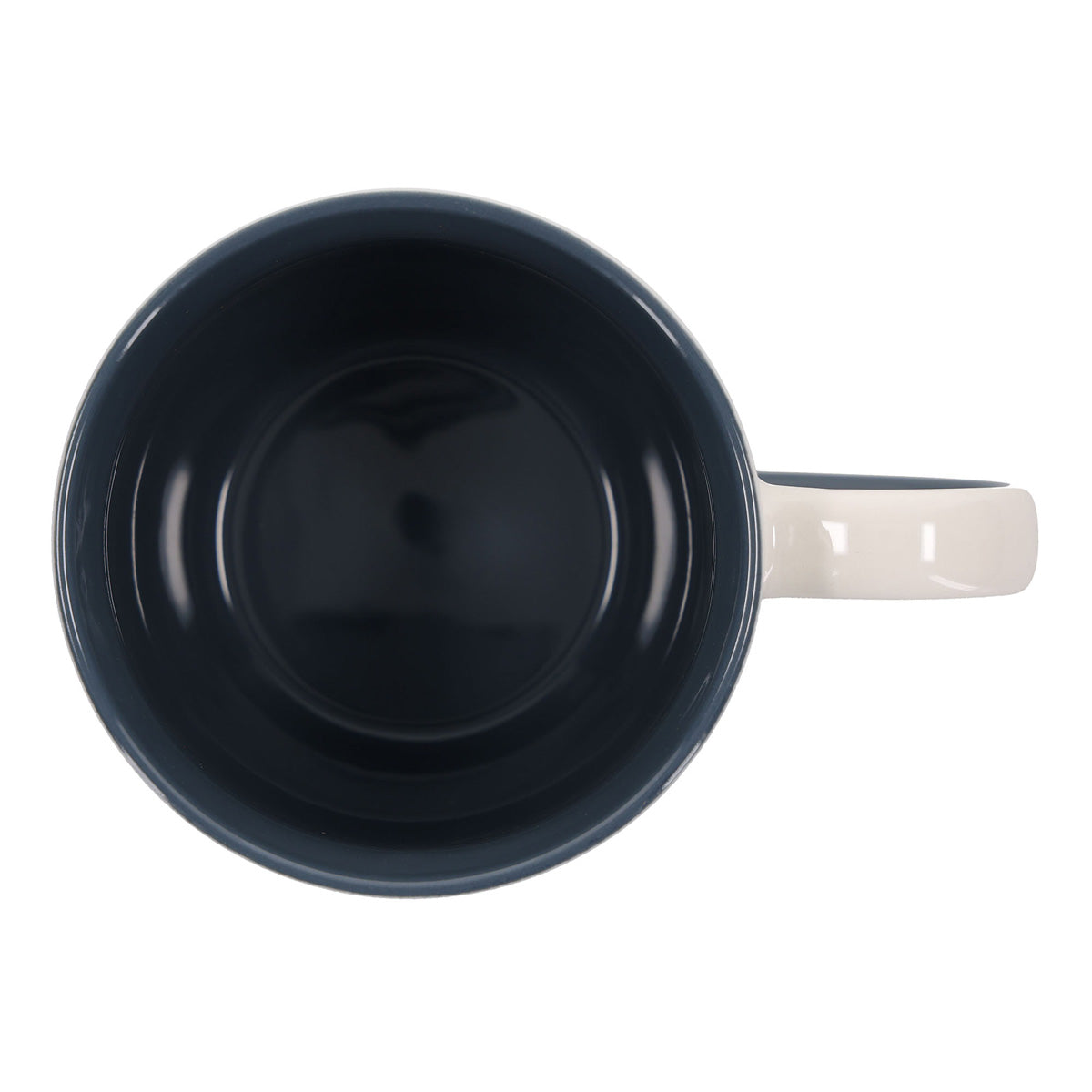 Find Rest in Him Blue Ceramic Mug