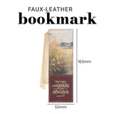 The Lord Will Guide You Always Faux Leather Bookmark