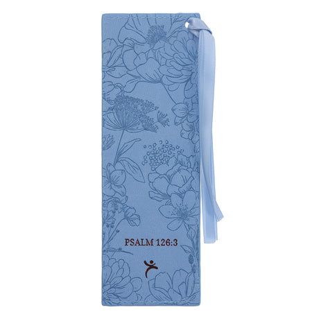 Joy Faux Leather Bookmark
