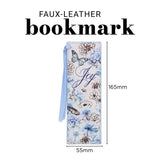 Joy Faux Leather Bookmark