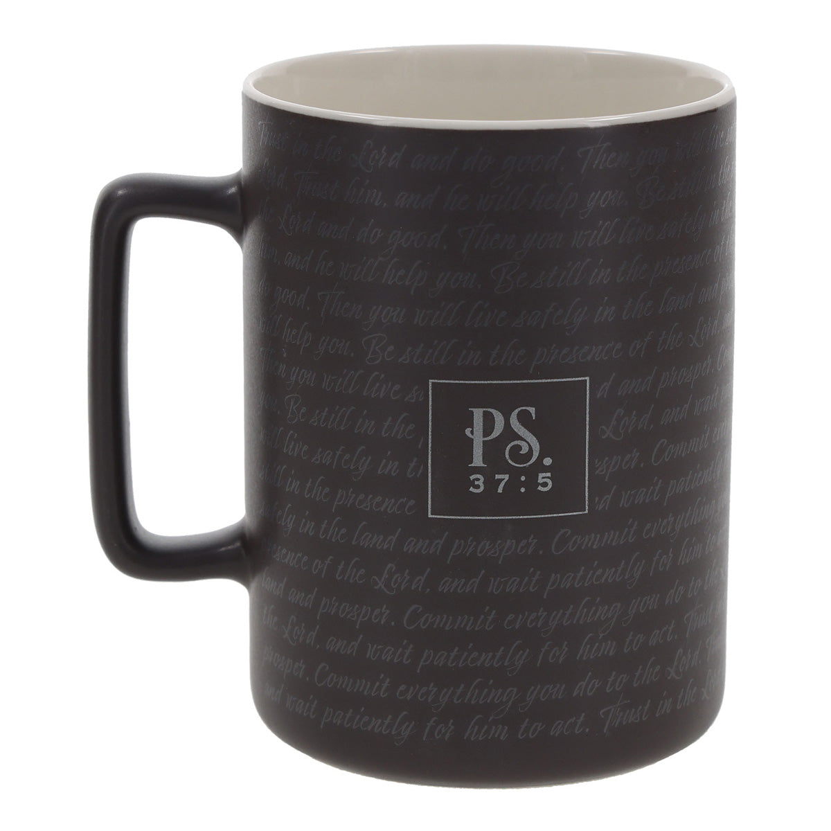 Commit Everything You Do to the Lord Trust Him, and He Will Help You Ceramic Mug