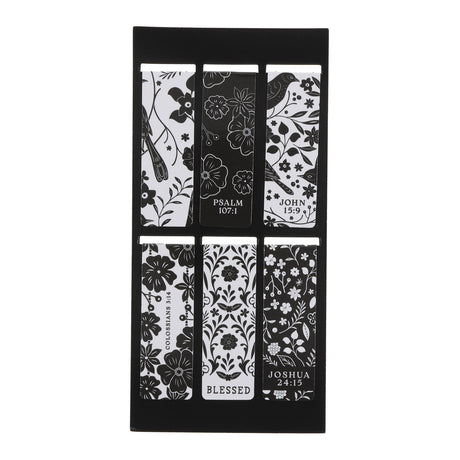 As for Me and My House, We Will Serve the Lord Six-Piece Magnetic Bookmark Set