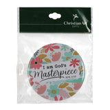 I Am God's Masterpiece Pocket Mirror