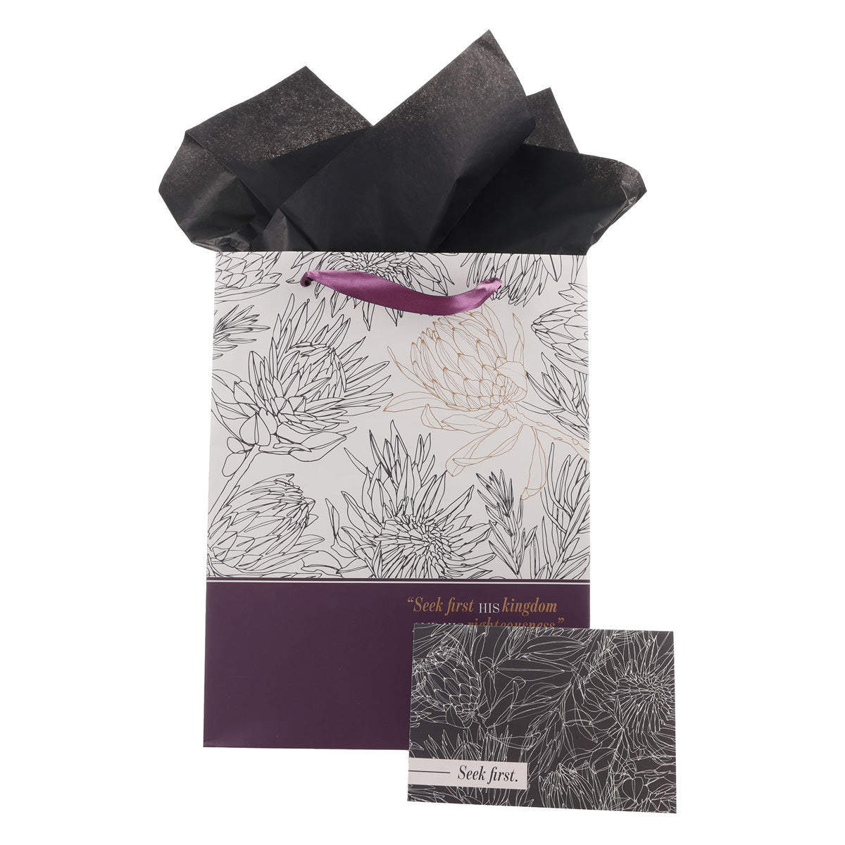 Seek First Portrait Gift Bag with Gift Card