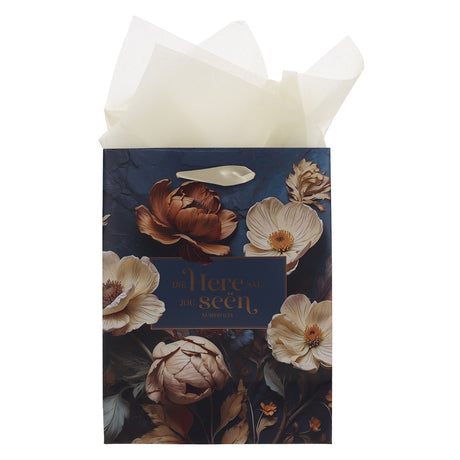 Die Here Sal Jou Seën Afrikaans Medium Gift Bag with Gift Tag