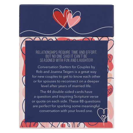 88 Conversation Starters for Couples Boxed Cards