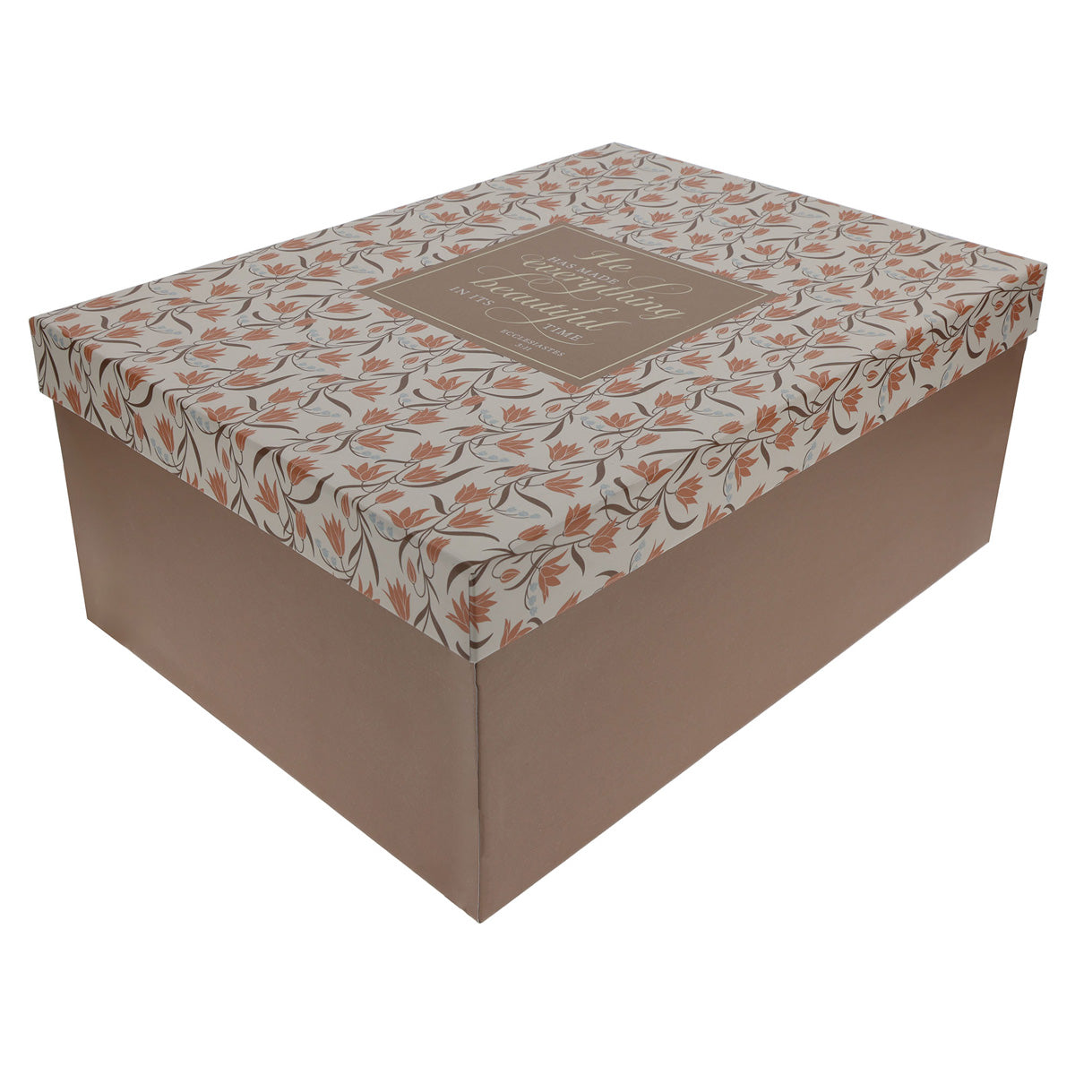 He Has Made Everything Beautiful in Its Time Large Stackable Gift Box