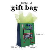 Build Yourself up in Faith Medium Gift Bag with Gift Tag