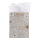My Grace Is Sufficient Portrait Gift Bag with Gift Card