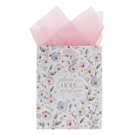 Hope and a Future Medium Gift Bag with Gift Tag