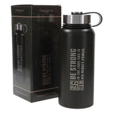 Be Strong in the Lord and in His Mighty Power Stainless Steel Water Bottle