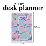 A4 Weekly Desk Planner - For I Am Fearfully and Wonderfully Made